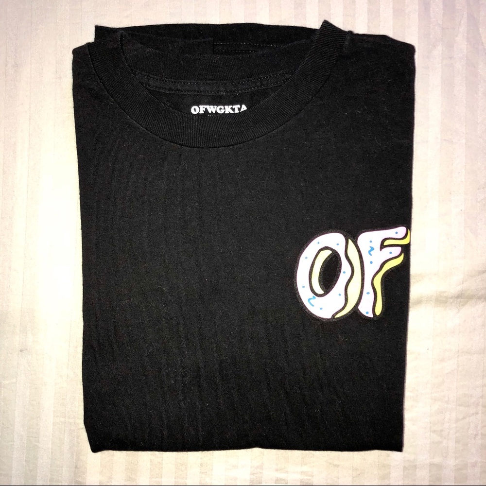 Odd Future Black Graphic Tee - Size S